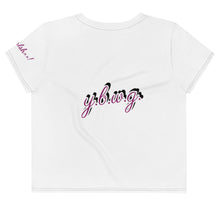 Load image into Gallery viewer, purp. Wise Girlz Crop Tee