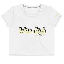 Load image into Gallery viewer, ylw. Wise girlz Crop Tee