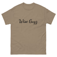 Load image into Gallery viewer, Wise Guy blk letter classic tee