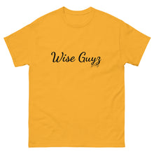 Load image into Gallery viewer, Wise Guy blk letter classic tee
