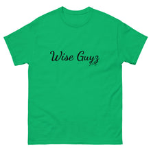 Load image into Gallery viewer, Wise Guy blk letter classic tee