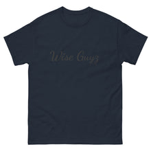 Load image into Gallery viewer, Wise Guy blk letter classic tee