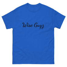 Load image into Gallery viewer, Wise Guy blk letter classic tee